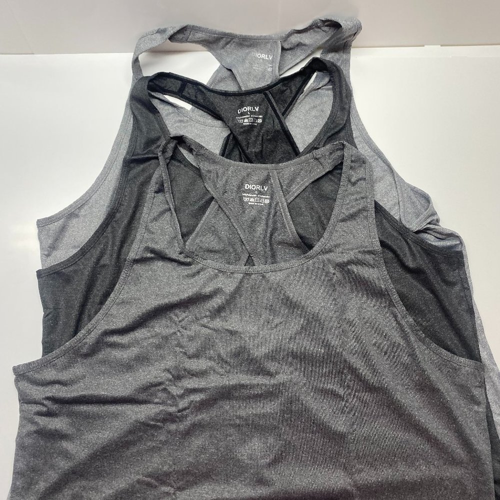 3 pack women's active tank top